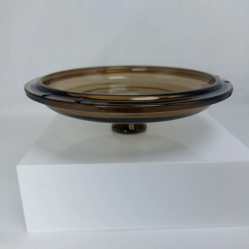 PYREX Vision Smoked Amber Glass‎ Lid P81C 5
